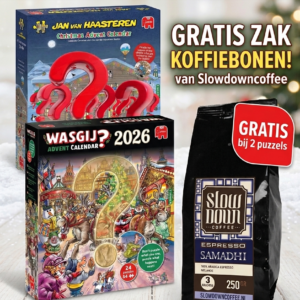 05 September 2026 | 2 Advent Kalenders | JvH + Wasgij | + Gratis Slowdowncoffee (kopie)